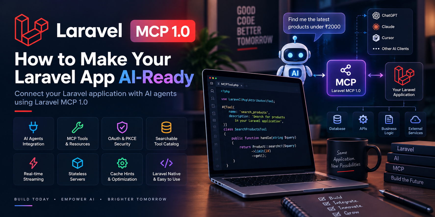 Laravel MCP 1.0: How to Make Your Laravel App AI-Ready